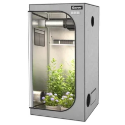 Costway 36''x36''x72'' Mylar Hydroponic Grow Tent W/Observation Window & Floor Tray GrayBlack 21 Costway 36''x36''x72'' Mylar Hydroponic Grow Tent W/Observation Window & Floor Tray GrayBlack -Sunnydaze Store GUEST 7aefedda df9e 4cfd 95da fbc3d646d4e5