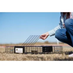 Rugged Ranch Large Metal Wire Live Catch & Release Trap Cage W/ Easy Open Top Lid & 2 Door System -Sunnydaze Store GUEST 7b1648db 972d 4c7d 9eb4 b1b33b569cc3