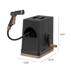 IRIS All-In-One Hideaway Sun Protective Portable And Retractable Hose Reel For 1/2" Hoses Storage Box, Black 17 IRIS All-In-One Hideaway Sun Protective Portable And Retractable Hose Reel For 1/2" Hoses Storage Box, Black -Sunnydaze Store GUEST 7c2537dd b77f 4b28 8826 e9b11da14743