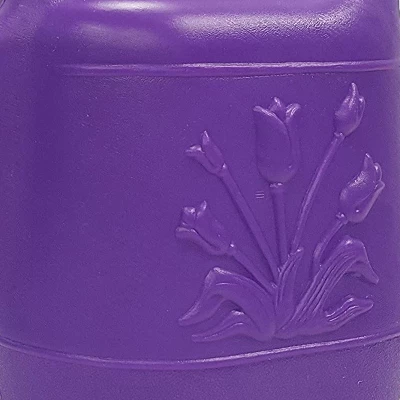 Union Products 63071 2 Gallon Plastic Indoor/Outdoor Watering Can W/ Tulip Design For Garden, Potted Plants, & Patio Pots, Purple (2 Pack) 6 Union Products 63071 2 Gallon Plastic Indoor/Outdoor Watering Can W/ Tulip Design For Garden, Potted Plants, & Patio Pots, Purple (2 Pack) - Image 4
