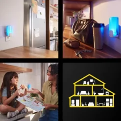 Raid Essentials Flying Insect Light Trap Starter Kit - 1 Device + 1 Refill -Sunnydaze Store GUEST 82796c8b 7ab0 4344 9b21 237099a5332e