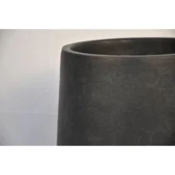 17.3" Tall Lightweight Concrete Modern Outdoor/Indoor Planter Charcoal - Rosemead Home & Garden, Inc. -Sunnydaze Store GUEST 83e11aad 736d 4b33 9b08 4cb430759305