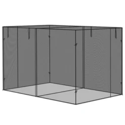Outsunny 10 X 6.5ft Crop Cages For Garden, Plant Protectors From Animals, With Two Zippered Doors, Storage Bag And 6 Ground Stakes, Black -Sunnydaze Store GUEST 856a772b 821b 4d7d 8e92 6c4981227829