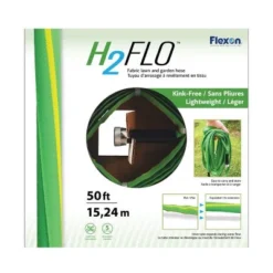 Flexon H2Flo Lightweight Fabric Garden Hoses -Sunnydaze Store GUEST 8724d3ad 0c66 4966 8fb2 39adeb7a2b4b