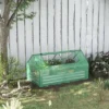 Outsunny Raised Garden Bed With Mini Greenhouse, Steel Outdoor Planter Box With Plastic Cover, Roll Up Window, Dual Use, 73" X 38" X 36" 1 Outsunny Raised Garden Bed With Mini Greenhouse, Steel Outdoor Planter Box With Plastic Cover, Roll Up Window, Dual Use, 73" X 38" X 36" -Sunnydaze Store GUEST 88154e81 03b2 47eb a34a e48a4f125531