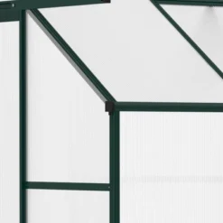 Outsunny Walk-In Garden Greenhouse Aluminum Polycarbonate With Roof Vent For Plants Herbs Vegetables -Sunnydaze Store GUEST 88a1c3d1 883c 46d6 9988 a5d6932d9a92