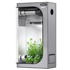 Costway 36''x20''x63'' Mylar Hydroponic Grow Tent W/Observation Window & Floor Tray GrayBlack 21 Costway 36''x20''x63'' Mylar Hydroponic Grow Tent W/Observation Window & Floor Tray GrayBlack -Sunnydaze Store GUEST 8e84d799 598b 422e 95c2 0cf2dc8474b1
