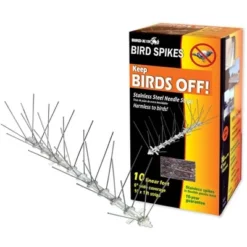 Bird-X 10" Stainless Steel Bird Spikes -Sunnydaze Store GUEST 9388738b 1362 4404 8358 784405c3acfe