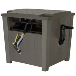 Suncast Farmington Smart Tube Weatherproof Outdoor Hideaway Standard Garden Hose Storage Pot Container With Brass Connections, Stoney (2 Pack) 8 Suncast Farmington Smart Tube Weatherproof Outdoor Hideaway Standard Garden Hose Storage Pot Container With Brass Connections, Stoney (2 Pack) -Sunnydaze Store GUEST 98680826 0eb6 414b 9fae a88b84971c1d 1