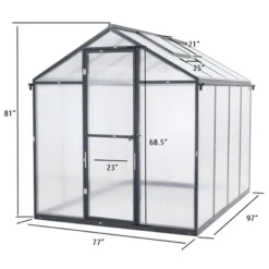 AOODOR Walk-in Greenhouse Polycarbonate Panel Hobby GreenhousesGarden 13 AOODOR Walk-in Greenhouse Polycarbonate Panel Hobby GreenhousesGarden -Sunnydaze Store GUEST 99b7e915 8b8b 46ff 8d9e 40c0bbf859a6