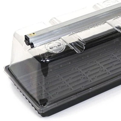 SunBlaster SL1600205 T5HO Mini Greenhouse Kit With NanoDome & Double-Thick Tray For Flower, Herbs, And Veggie Seed Starting Or Plant Propagation 4 SunBlaster SL1600205 T5HO Mini Greenhouse Kit With NanoDome & Double-Thick Tray For Flower, Herbs, And Veggie Seed Starting Or Plant Propagation - Image 2