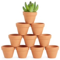 Juvale 10-Pack 1.5-Inch Mini Terracotta Plants Pots With Holes For Cactus, Succulents, Tiny Clay Flower Pot Planters For Nursery, Indoor Garden 13 Juvale 10-Pack 1.5-Inch Mini Terracotta Plants Pots With Holes For Cactus, Succulents, Tiny Clay Flower Pot Planters For Nursery, Indoor Garden -Sunnydaze Store GUEST 9a49c6d5 e01c 4a47 9b48 3fde6cdb03bf