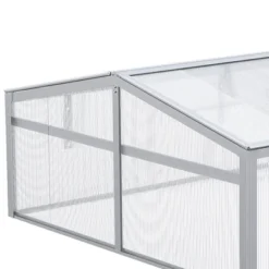 Outsunny 39" Aluminum Vented Cold Frame Mini Greenhouse Kit With Adjustable Roof, Polycarbonate Panels, & Strong Design 11 Outsunny 39" Aluminum Vented Cold Frame Mini Greenhouse Kit With Adjustable Roof, Polycarbonate Panels, & Strong Design -Sunnydaze Store GUEST 9cdbfe47 50eb 4e62 b7cb 08be655e4a8d