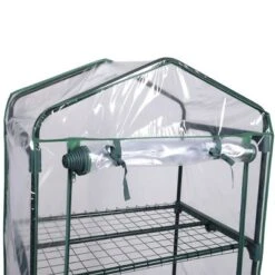 Costway Portable Mini Walk In Outdoor 4 Shelves Greenhouse -Sunnydaze Store GUEST 9d24db09 7d6b 422d b35c 399c7039a1ff