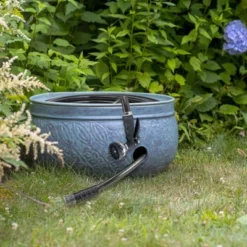 457 Steel Key West Pot - Blue - Good Directions -Sunnydaze Store GUEST 9f3b5594 8c31 4478 ba8d b17d5dc802f1