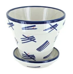 Blue Rose Polish Pottery 890-893 Zaklady Small Flower Pot -Sunnydaze Store GUEST a10b9d21 243d 4786 b6f1 abbc3de49248