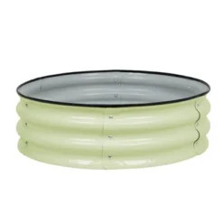 Aoodor Metal Raised Garden Bed 30" Round, Galvanized Outdoor Garden Planter Box For Vegetable Flower Herb -Sunnydaze Store GUEST a74bbd77 bd9a 4c28 a7f3 f74ab4ae2694