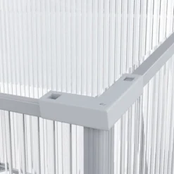 Outsunny Mini Greenhouse Kit, 71" Outdoor Cold Frame With Adjustable Roof, Polycarbonate & Aluminum Frame -Sunnydaze Store GUEST a7955807 d37e 4dbd 92e5 5124eb36ef27