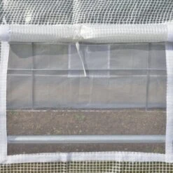 Outsunny Walk-In Greenhouse Tunnel, Large Gardening Plant Hot House With 12 Windows And Zipper Doors For Outdoor, Backyard -Sunnydaze Store GUEST ab5d4a64 061e 44f6 900d 469f30f07c33