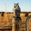 BIRD BLINDER Scarecrow Fake Owl Decoy Pest Repellent Garden Protector, Grey Small -Sunnydaze Store GUEST ac0513f5 659f 4d39 9108 fc3ad26798c5