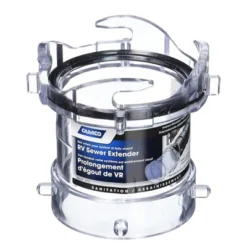 Camco 3.5" Non-Restrictive RV Sewer Hose Connection And Outlet Extender, Clear Plastic Adapter For Waste Tank Removal -Sunnydaze Store GUEST ae29232d 1238 4968 926e 58bd379481f7