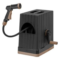 IRIS All-In-One Hideaway Sun Protective Portable And Retractable Hose Reel For 1/2" Hoses Storage Box, Black 20 IRIS All-In-One Hideaway Sun Protective Portable And Retractable Hose Reel For 1/2" Hoses Storage Box, Black -Sunnydaze Store GUEST b2b53db8 a0ce 4cdd 8514 787870099ddd