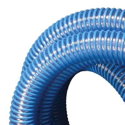 Apache 98106501 2 Inch Diameter 20 Foot Length 58 Psi PVC Flexible Industrial Pump Pool Hose With Aluminum Pin Lug Short Shank Coupling, Blue (3 Pack) 4 Apache 98106501 2 Inch Diameter 20 Foot Length 58 Psi PVC Flexible Industrial Pump Pool Hose With Aluminum Pin Lug Short Shank Coupling, Blue (3 Pack) - Image 2