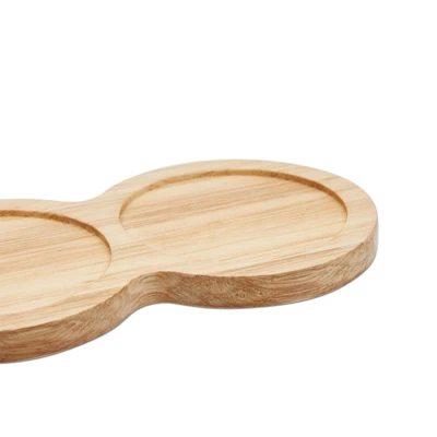 Farmlyn Creek 4 Piece Set Round Black Cement Planter Indoor Outdoor With Modern Wood Base, 8.8 X 3.15 X 2.67 In 7 Farmlyn Creek 4 Piece Set Round Black Cement Planter Indoor Outdoor With Modern Wood Base, 8.8 X 3.15 X 2.67 In - Image 5