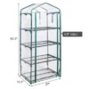 Costway Portable Mini Walk In Outdoor 4 Shelves Greenhouse 1 Costway Portable Mini Walk In Outdoor 4 Shelves Greenhouse -Sunnydaze Store GUEST c0e3970d 9f38 48b8 8307 8c10551712ab