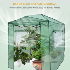 Costway 6'x 8' Portable Walk-in Greenhouse Pop-up Folding Plant Gardening W/Window 15 Costway 6'x 8' Portable Walk-in Greenhouse Pop-up Folding Plant Gardening W/Window -Sunnydaze Store GUEST c5f4a2ef 0d0a 45aa a032 6941a39989c9