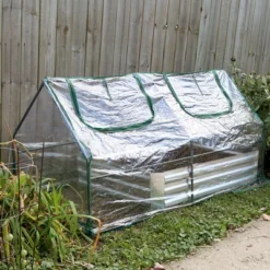 Sunnydaze Decor Sunnydaze Outdoor Portable Plant Shelter Mini Greenhouse With Double Zipper Doors And Cover - Clear -Sunnydaze Store GUEST cc99e488 5b93 4c41 8a92 6952cff7248b