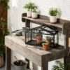9" Wide Rectangular Metal & Glass Terrarium Black - Hearth & Hand™ With Magnolia -Sunnydaze Store GUEST d26465cb f952 4160 97c3 543670e5aba1