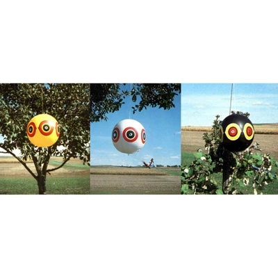6pk Scare Eye In Three Colors - Bird-X 3 6pk Scare Eye In Three Colors - Bird-X
