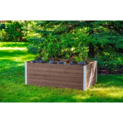Vita Urbana 60"x36" Keyhole Rectangular Garden Bed Espresso 11 Vita Urbana 60"x36" Keyhole Rectangular Garden Bed Espresso -Sunnydaze Store GUEST d8743f38 3e09 4b9c ba7c 5b9b47f7591f