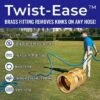 Underhill Garden Hose Nozzle Remover Twist-Ease Kink Eliminator For Kinks, Twist, Tangles, And Cramping With Built-In Swivel, 3/4 Inch Attachment 2 Underhill Garden Hose Nozzle Remover Twist-Ease Kink Eliminator For Kinks, Twist, Tangles, And Cramping With Built-In Swivel, 3/4 Inch Attachment -Sunnydaze Store GUEST dbbe9d48 2016 4fd8 bc1d 383f98f9ed8b