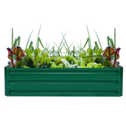 Costway 47"x35.5" Patio Raised Garden Bed Vegetable Flower Plant Dark Green New -Sunnydaze Store GUEST dcddf5b5 ffb9 42e7 9387 111010bd953a