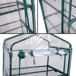 Costway Portable Mini Walk In Outdoor 4 Shelves Greenhouse -Sunnydaze Store GUEST dd54ff4f eb57 459e b0a0 6464abf4c4a5
