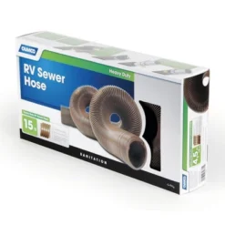 Camco 15' Heavy Duty RV Sewer Hose With High Tensile Strength 15 Mils HTS Vinyl And Steel Wire Core, Compressible To 26'', Brown 7 Camco 15' Heavy Duty RV Sewer Hose With High Tensile Strength 15 Mils HTS Vinyl And Steel Wire Core, Compressible To 26'', Brown -Sunnydaze Store GUEST de84c839 dab0 4316 a5f5 fdee99c9b4e2