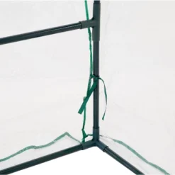 Sunnydaze Decor Sunnydaze Outdoor Portable Slanted Top Plant Shelter Mini Cloche Greenhouse With Zipper Doors - 36" - Clear -Sunnydaze Store GUEST e470d848 f807 4de4 a33d 8a1ba6f29ffd