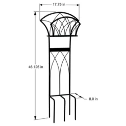 Liberty Garden LBG116 Steel Decorative Garden Hose Stand With Gothic Design For Backyard, Garden, Or Home In Patina Brown 9 Liberty Garden LBG116 Steel Decorative Garden Hose Stand With Gothic Design For Backyard, Garden, Or Home In Patina Brown -Sunnydaze Store GUEST e4f55028 2751 4fcb 84a5 a7b6c19b704e