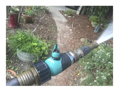 2wayz Garden Straight Garden Hose Connector With Shut Off Valve 3 2wayz Garden Straight Garden Hose Connector With Shut Off Valve