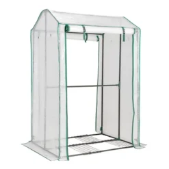 Costway 39'' X 32'' X 59'' Walk-in Garden Greenhouse Warm House For Plant Growing -Sunnydaze Store GUEST ebc354fd 477e 478a aee5 49c887552f44