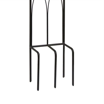 Liberty Garden LBG116 Steel Decorative Garden Hose Stand With Gothic Design For Backyard, Garden, Or Home In Patina Brown 4 Liberty Garden LBG116 Steel Decorative Garden Hose Stand With Gothic Design For Backyard, Garden, Or Home In Patina Brown - Image 2