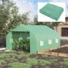 Outsunny Greenhouse Replacement Cover For 11.5' X 10' X 6.5' Walk-in Tunnel PE Hot House Plastic Cover With Zipper Door And 6 Roll Up Windows (Frame Not Included) 1 Outsunny Greenhouse Replacement Cover For 11.5' X 10' X 6.5' Walk-in Tunnel PE Hot House Plastic Cover With Zipper Door And 6 Roll Up Windows (Frame Not Included) -Sunnydaze Store GUEST fc98ef14 566b 4c78 b421 cf5e7fe5116c